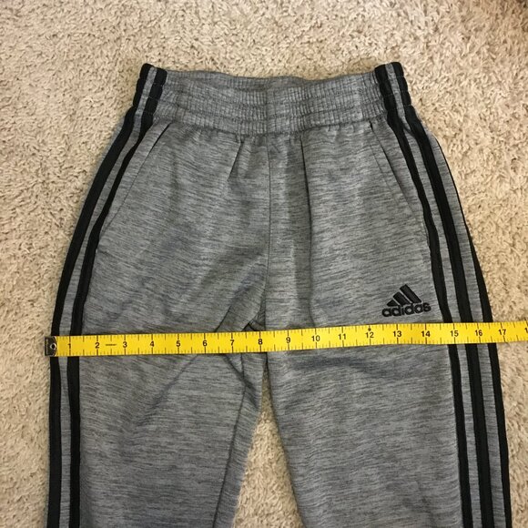 Adidas Boys Side Striped Track Pants Joggers - Picture 11 of 14